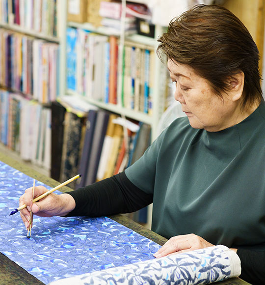 紅型の作業の流れ